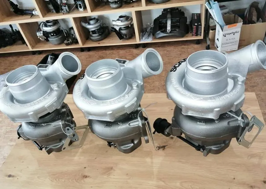 Repasované turbá Garrett pre nákladné vozidlá a kamióny značky Scania.